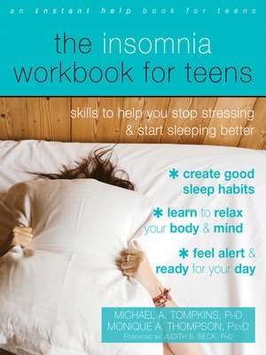 cover image of The Insomnia Workbook for Teens